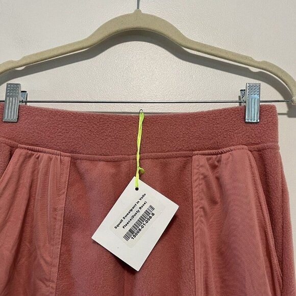 Dudley Stephens NWT Squall Sweatpant in Vello Fleece in Dusty Rose Pink Small - Picture 5 of 10